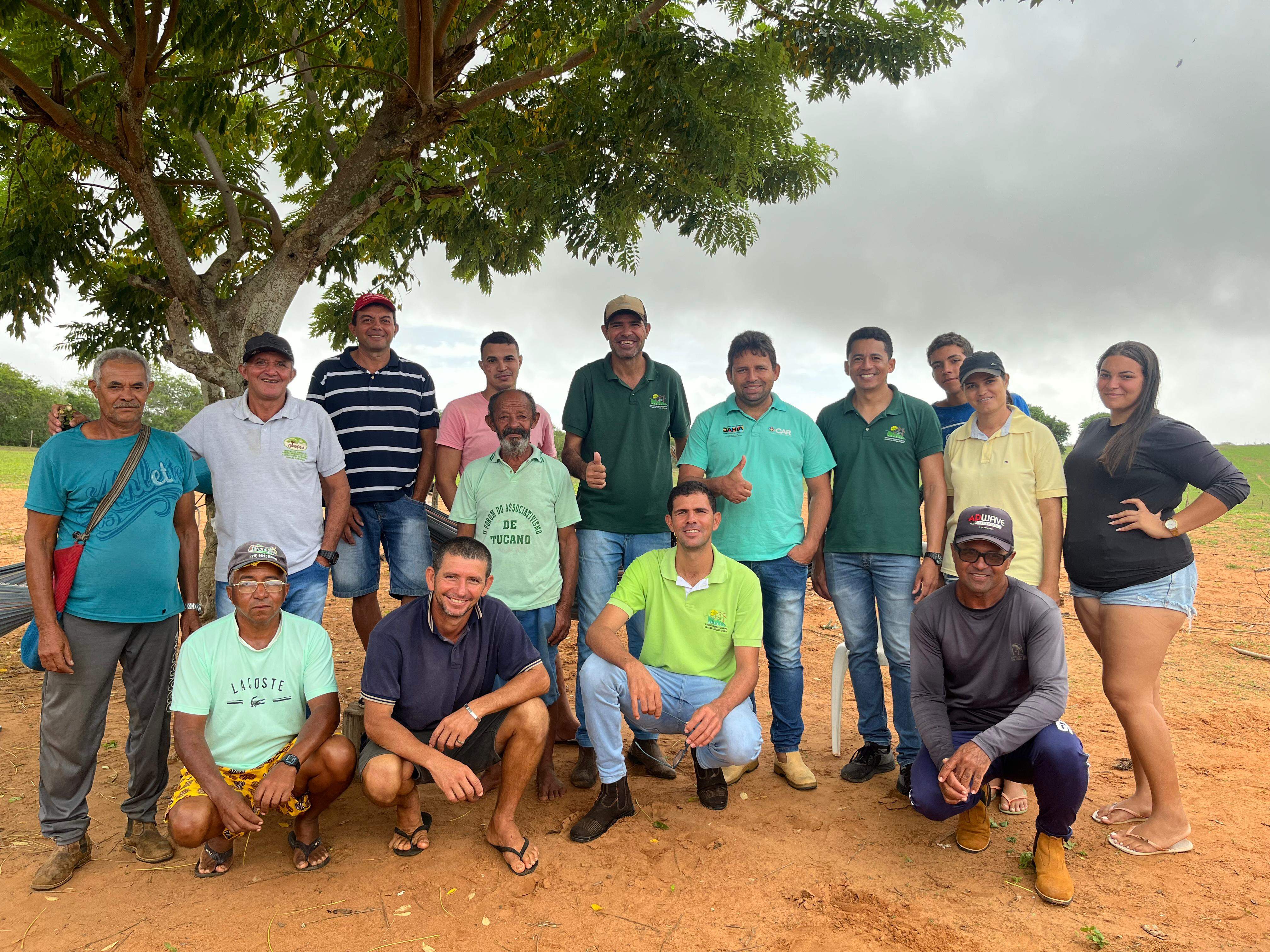 Intercâmbio na Comunidade Lagoa do Alto – Tucano (BA)