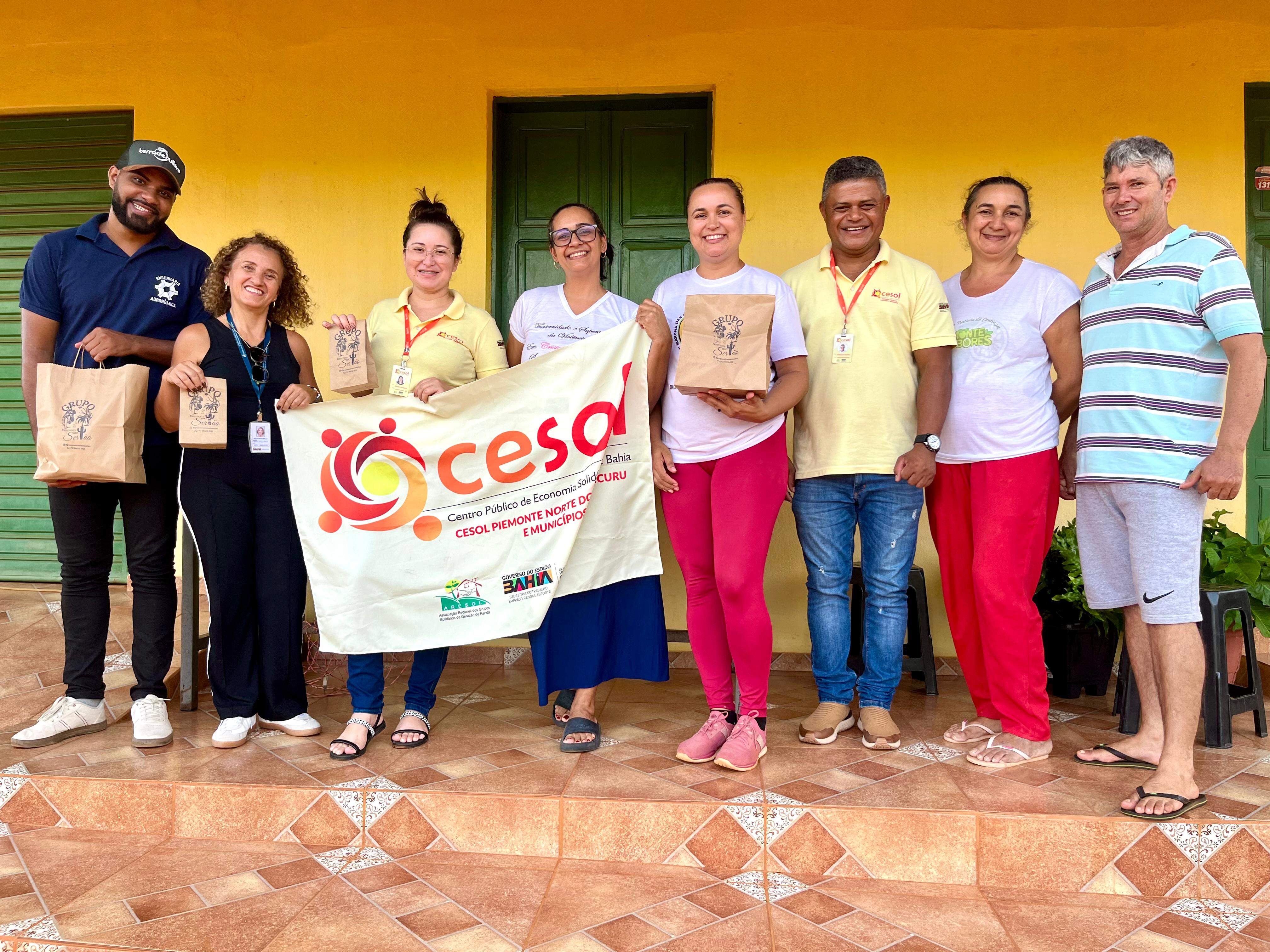 Visita Técnica Reforça o Fortalecimento dos Grupos Produtivos Atendidos pelo Cesol