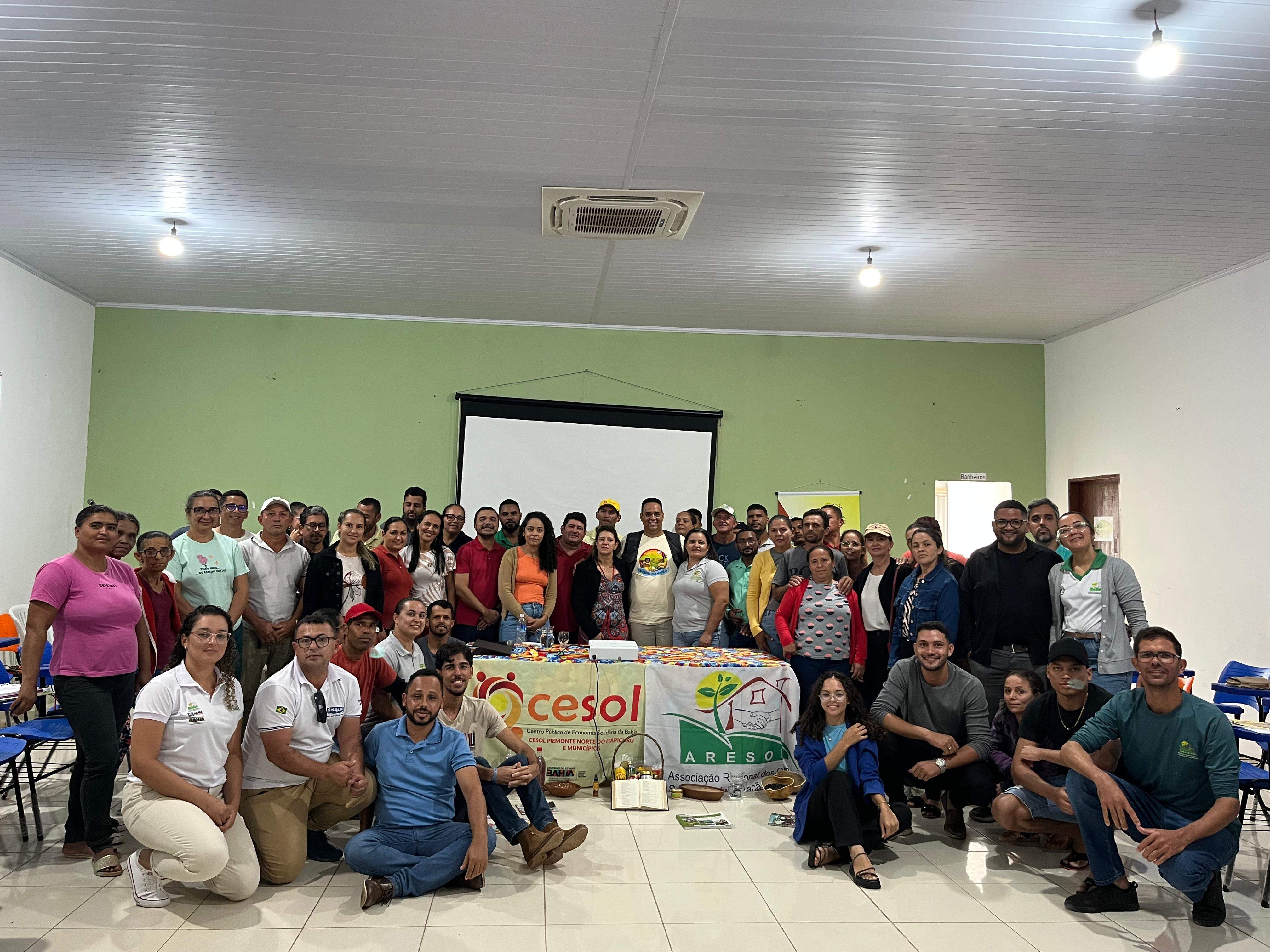 Cesol promove encontro para fortalecimento da economia solidária e sustentabilidade nos territórios